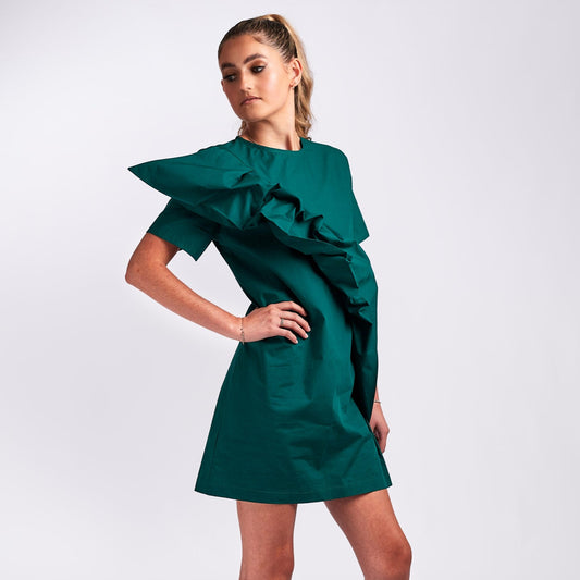 EJE Front Frill Dress