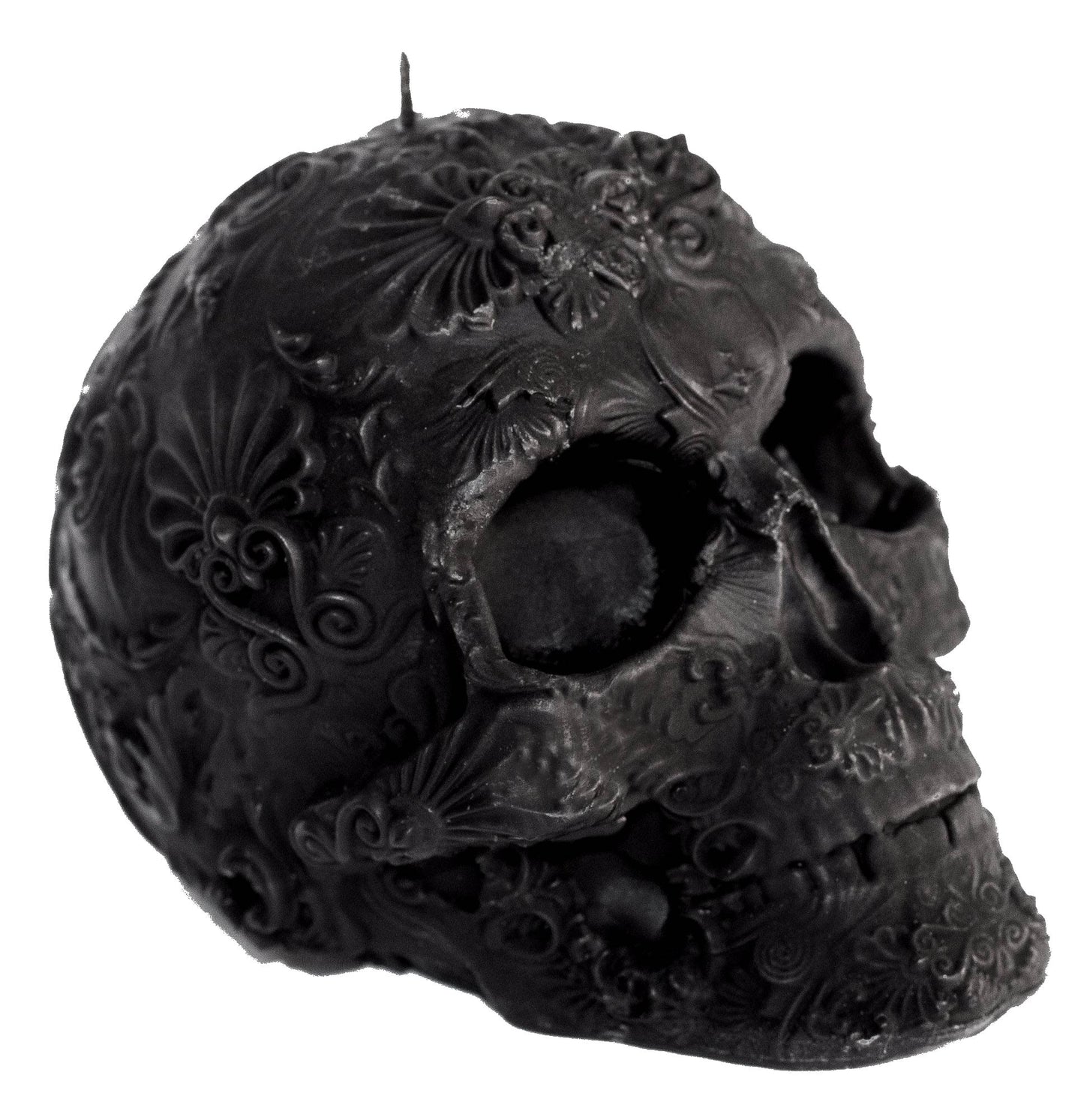 Deco Skull Candle